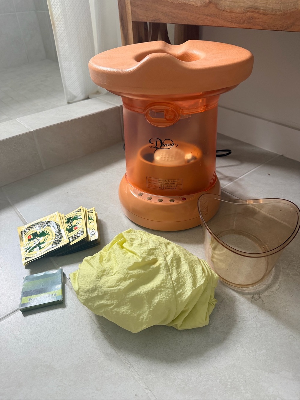 Yoni Steamer Orange Facial Steamer by Diana